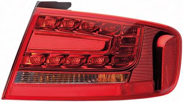 Stop spate lampa Audi A4/S4 (B8) Sedan 11.2007-10.2011 HELLA partea Stanga exterior cu suport becuri cu LED