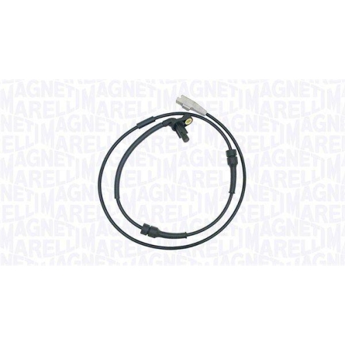Senzor ABS Citroen Berlingo (M) 07.96-12.11; Peugeot Partner Box (5 G) 06.96-, Partner Mpv (5 G) 05.96-, Fata, MAGNETI MARELLI