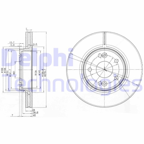 DELPHI Disc frana