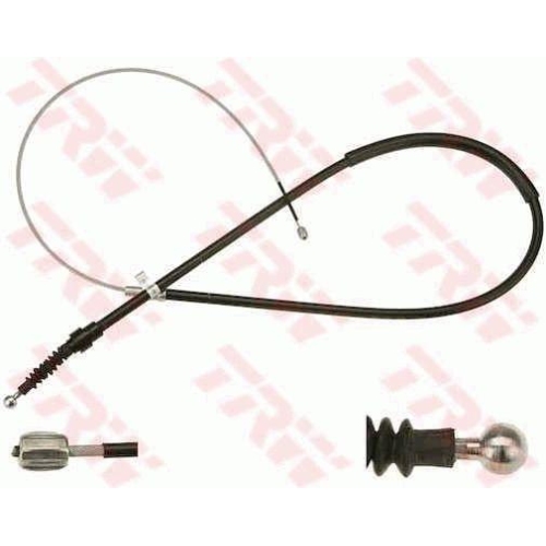 Cablu frana mana Vw Touran (1t1, 1t2), 02.03-05.10, Touran Van (1t1, 1t2), 02.03-05.10, punte spate, Stanga=Dreapta, pt frana disc, TRW