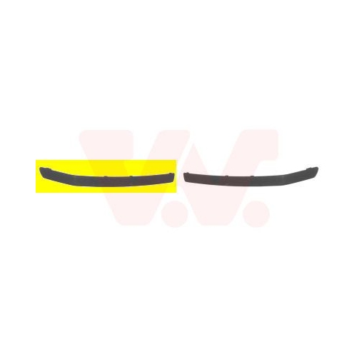 Bandou bara protectie Skoda Fabia 1 (6y) Van Wezel 7625582 parte montare : dreapta, fata