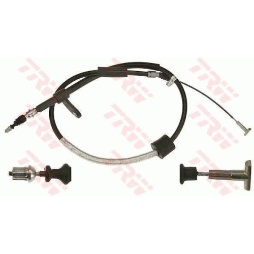 Cablu frana mana Alfa Romeo 156 (932), 09.97-10.05, 156 Sportwagon (932), 02.97-05.06, Gt (937), 11.03-09.10, punte spate, Stanga, pt frana disc, TRW