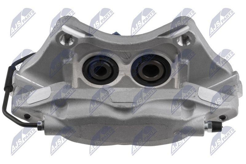 Etrier frana Tesla Model S 2012-, Model X 2015-; partea din spate, stanga, electric, sistem BREMBO; 1027643-00-A; NTY, aftermarket