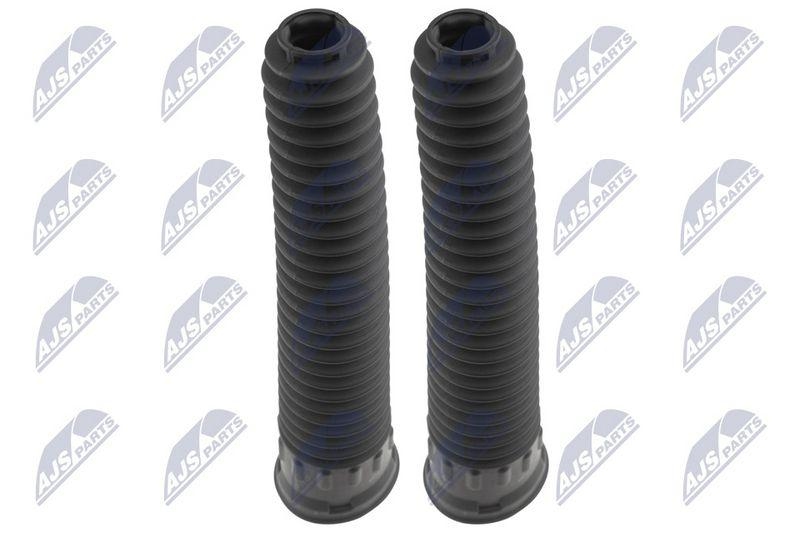 Capac protectie, burduf amortizor Renault Laguna 1995-2001, Megane 1996-2003, Safrane 1992-2000, Scenic 1999-2003; partea din fata; 77008229069; NTY, aftermarket