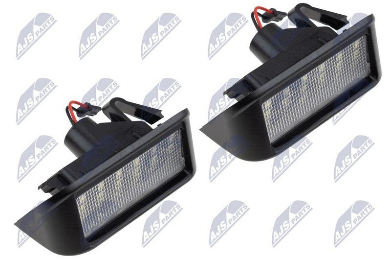 Lampa numar LED Citroen Berlingo II, Jumpy II/III; Peugeot Expert, Partner II; 2006-; 9658461780; NTY, aftermarket