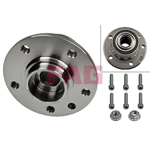 Rulment butuc roata Fag 713610650, parte montare : Punte fata/ Punte spate