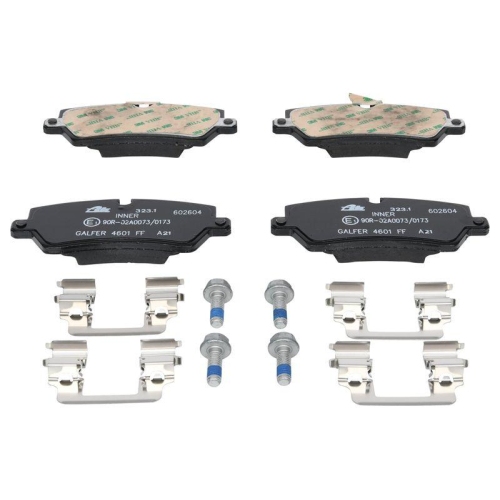 Placute frana spate Ate, Land Rover Discovery V (L462), 09.2016-, Range Rover Iv (L405), 08.2012-, Range Rover Sport (L494), 04.2013-,