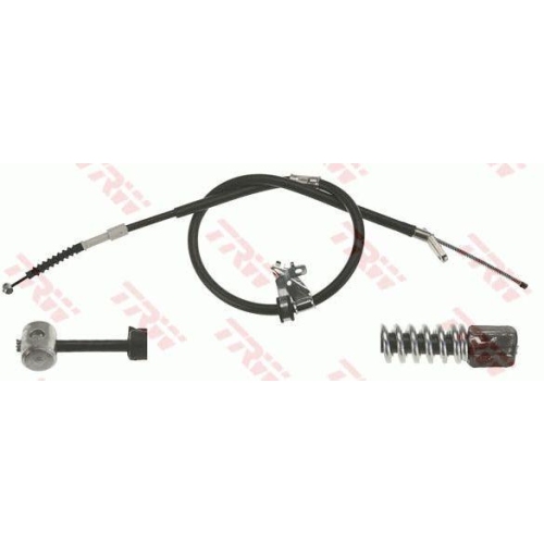 Cablu frana mana Toyota Rav 4 2 (A2), 05.00-11.05, punte spate, Stanga, pt frana disc, TRW
