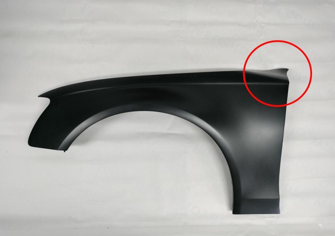 Aripa fata Audi A4/S4 (B8) Sedan/AVANT 11.2011-12.2015, partea Stanga, fara gaura pentru semnalizare, INDOITA LA COLT