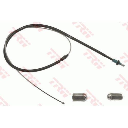Cablu frana mana Peugeot 207 (Wa, Wc), 02.06-12.15, 207 Box / Liftback (Wa, Wc), 04.06-, 207 Sw (Wk), 02.07-12.13, 208 Box / Liftback (Cr), 02.13-12.19, 208 1 (Ca, Cc), 03.12-03.20, punte spate, Stanga=Dreapta, pt frana tambur, TRW