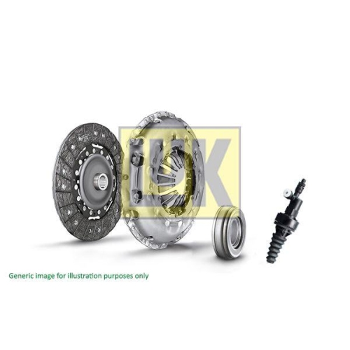 Kit ambreiaj Bmw 3 (E46), 3 Compact (E46), 3 Convertible (E46), 3 Coupe (E46), 3 Touring (E46), 318 d, 318 i, 320 d, 318 ti, 318 Ci, 318 d; cu rulment presiune; cu cilindru ambreiaj, LUK