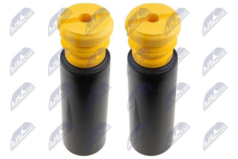 Capac protectie, burduf amortizor Saab 9-5 1998-2009; set, partea din spate; 12759389; NTY, aftermarket