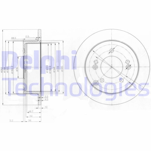 DELPHI Disc frana