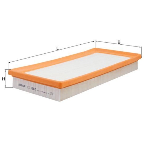 MAHLE Filtru aer