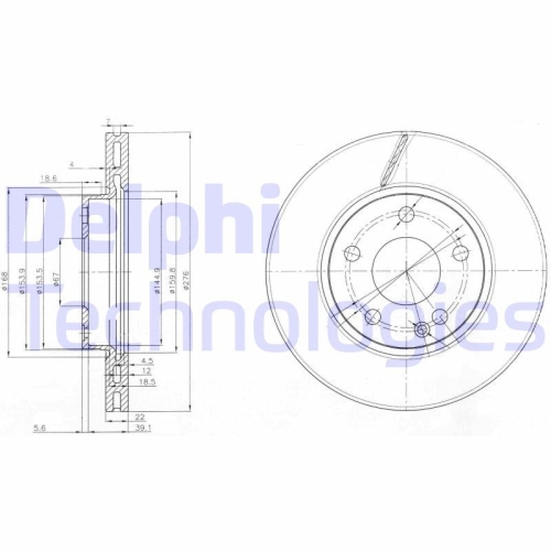 DELPHI Disc frana