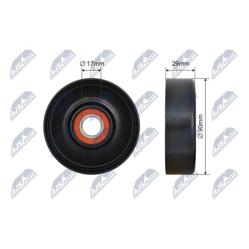 Rola intinzator curea transmisie Land Rover Discovery, Range Rover Sport 3.0 2009-, 500658