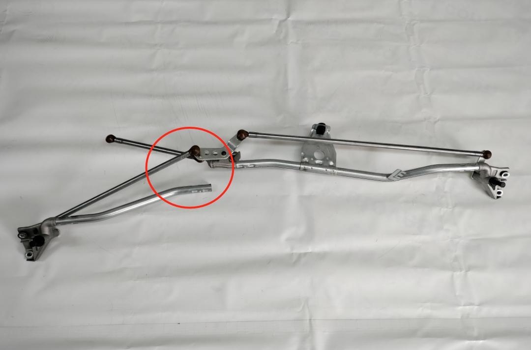 Mecanism stergator fara motoras Opel Meriva A, 05.2003-06.2010, fata; RUPT, SE POT FOLOSII PARGHIILE