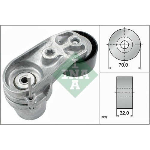 Intinzator Bmw Seria 1, 2010-, Seria 2, 2014-, Seria 3, 2011-, Seria 4, 2013-, Seria 6, 2011-, Seria 7, 2008-2015, X3, 2010-, X4, 2013-, X5, 2012-, X6, 2007-2014, INA