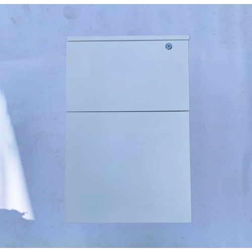 Clasificator, fiset metalic 2 sertare cu role 560x340x480mm, RaL7035 Breckner Germany; FARA ROTI , FARA CHEIE