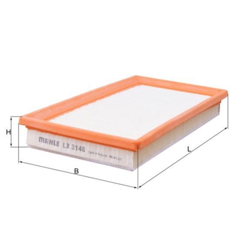 MAHLE Filtru aer