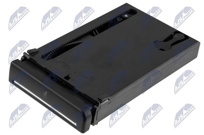 Suport pahar Audi A4 B6 2000-, A4 B7 2004-; cromat; 8E1862534K; NTY, aftermarket