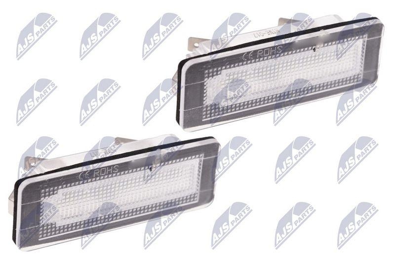Lampa numar LED Smart Fortwo (450) 1998-2007, Smart Fortwo (451) 2007-2014;; A4518200256; NTY, aftermarket