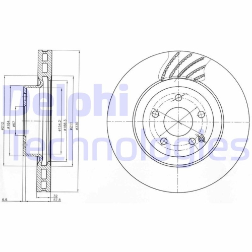 DELPHI Disc frana