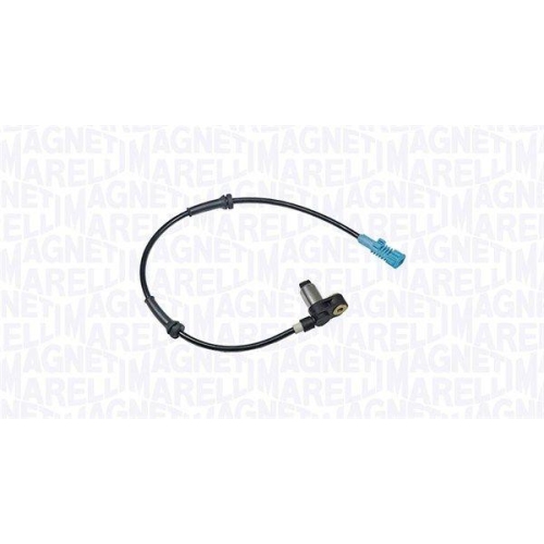 Senzor ABS Citroen Saxo (S0 S1) 02.96-04.04; Peugeot 106 2 (1a 1c) 04.96-05.05, 106 Van 2 Box / Liftback (1s) 04.96-03.01, Fata, MAGNETI MARELLI