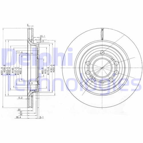 DELPHI Disc frana