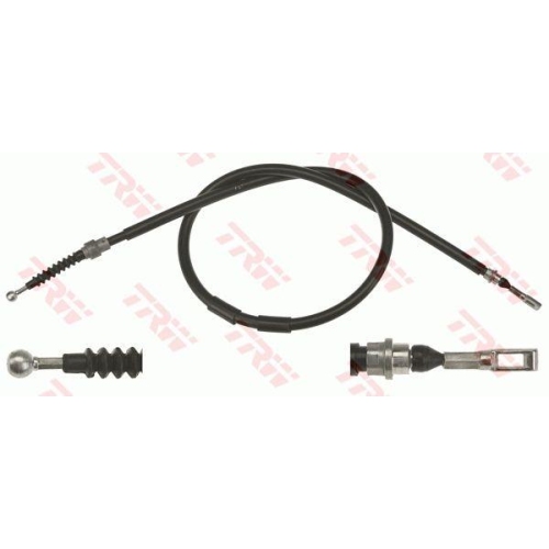 Cablu frana mana Seat Alhambra (7v8, 7v9), 04.96-03.10; Vw Sharan (7m8, 7m9, 7m6), 05.95-03.10, Sharan Van (7m), 05.95-03.10, punte spate, Stanga=Dreapta, pt frana disc, TRW