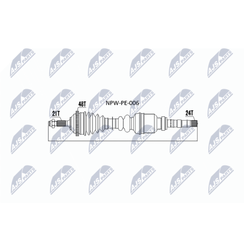 Planetara Peugeot 206 1.9d Dw8 1998-, Dreapta, 3273.0N