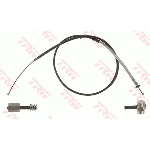 Cablu frana mana Fiat Doblo Box/Minivan (223), 11.00-, Stanga, pt frana tambur, TRW