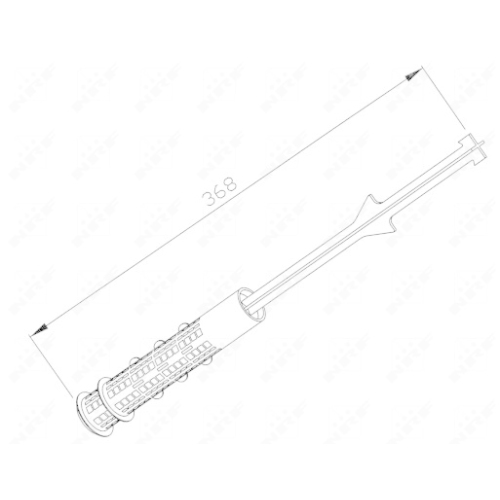 Uscator condensator aer conditionat Mercedes-Benz C-Class (W203)), Clk (C209), Slk (R171); Smart Cabrio (450), City-Coupe (450), Crossblade (450), Fortwo Cabrio (450), Fortwo Cupe (450) Nrf 33223