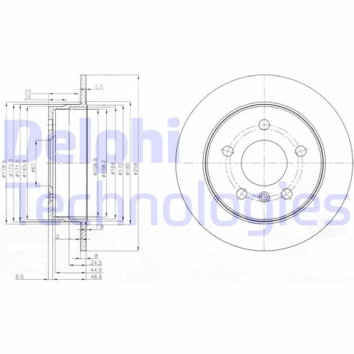 DELPHI Disc frana