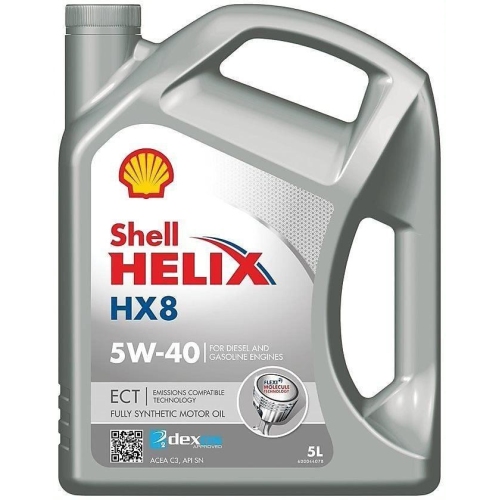 Ulei motor Shell Helix HX8 ect 5w40 C3 + OEM , 5 litri