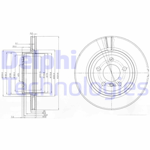 DELPHI Disc frana