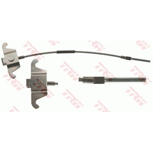 Cablu frana mana Volvo S60 1 (384), 07.00-04.10, S80 1 (184), 05.98-02.08, V70 2 (285), 11.99-12.08, Xc70 1 Cross Country (295), 10.97-10.07, punte Fata, pt frana disc, TRW