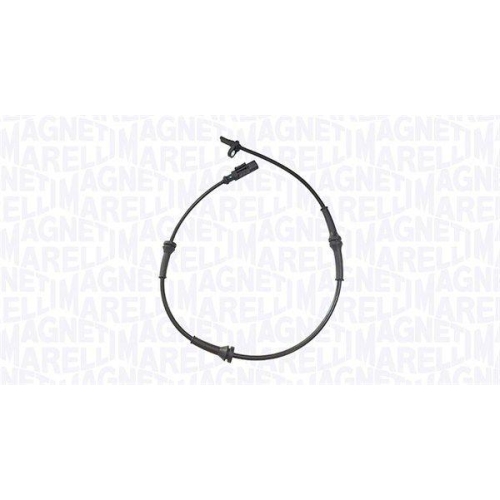 Senzor ABS Fiat Panda (169) 09.03- , Spate, MAGNETI MARELLI