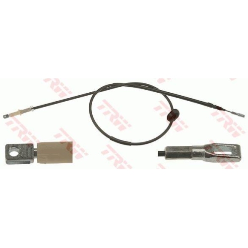 Cablu frana mana Mercedes Cls (C219), 10.04-02.11, E-Class (W211), 03.02-03.09, E-Class T-Model (S211), 02.03-07.09, punte spate, Dreapta, pt frana disc, TRW