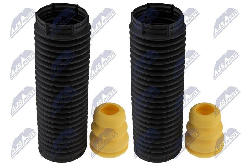 Capac protectie, burduf amortizor Volvo S60 2010-2018, V60 2011-2018, V70 2007-2016, Xc60 2008-2017, Xc70 2007-2016; set, partea din fata; 31302825; NTY, aftermarket