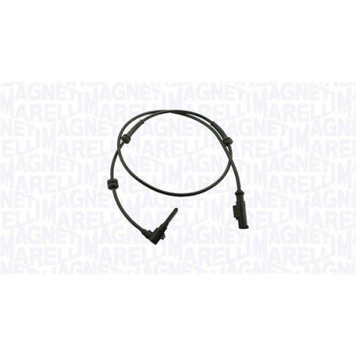 Senzor ABS Fiat Punto (188) 09.99-07.12, Punto Box / Liftback (188) 02.00-12.10, Fata, Stanga, MAGNETI MARELLI