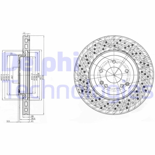DELPHI Disc frana