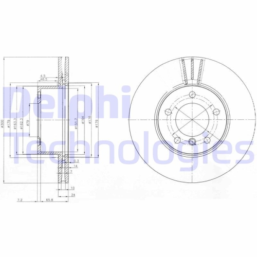 DELPHI Disc frana