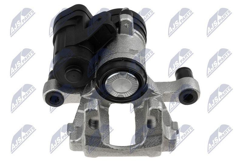 Etrier frana VW Golf VIII 2019-, Caddy V 2020-, Passat Variant B9 2023-, Skoda Octavia IV 2020-, Audi A3 8y 2019-, Seat Leon 2019-, Cupra Formentor 2020-, Leon 2020-; partea din spate, stanga, electric; 5WA615423; NTY, aftermarket