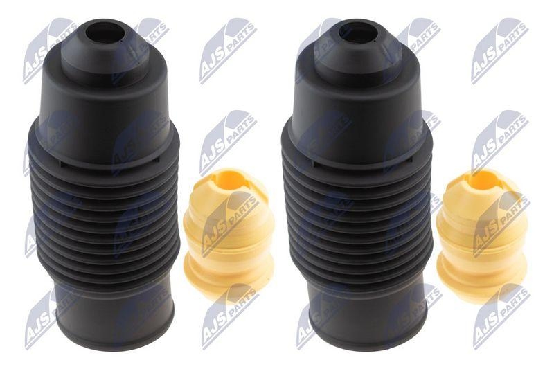 Capac protectie, burduf amortizor VW Sharan 1996-2010, Seat Alhambra 1996-2010, Ford Galaxy 1995-2006; set, partea din fata; 7M0412303B; NTY, aftermarket