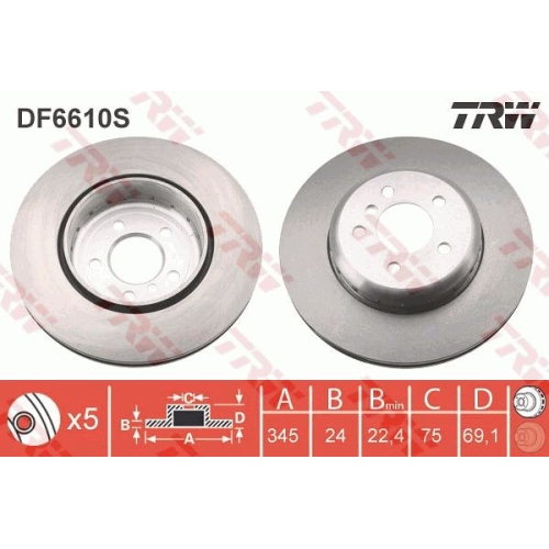 Set disc frana ICER BD3562