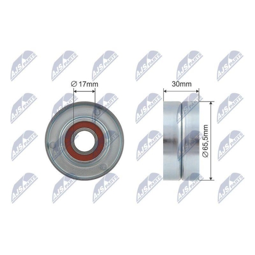 Rola intinzator curea transmisie Mercedes C T-Model (S204), C (W204), Cls (C218), Cls Shooting Brake (X218), E (A207), E (A238), E All-Terrain (S213), E (C207) 2.0h, 3.0d 06.2006-, 500186