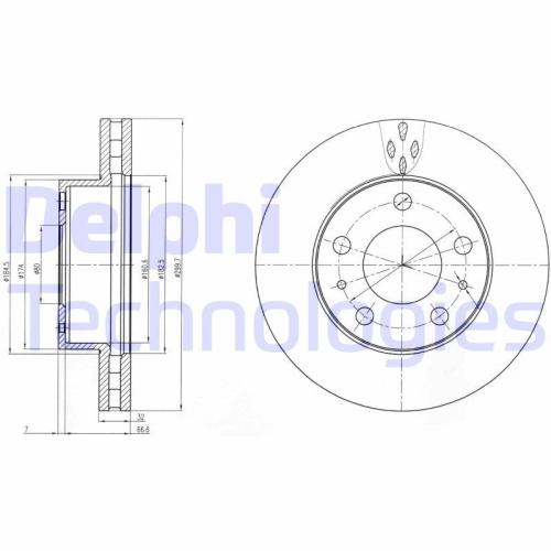 DELPHI Disc frana