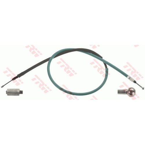 Cablu frana mana Citroen Jumpy (VF7), Jumpy Box; Fiat Scudo (270, 272); Peugeot Expert (VF3A, VF3U, VF3X), punte spate, Stanga=Dreapta, pt frana disc, TRW