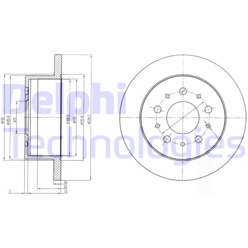 DELPHI Disc frana